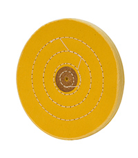 Chemkote Yellow Buff, 6 Inches, 50 Ply||BUF-666.50
