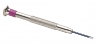 Deluxe Fixed Blade Screwdriver, 1.60 Millimeter, Violet Handle||SCR-261.60