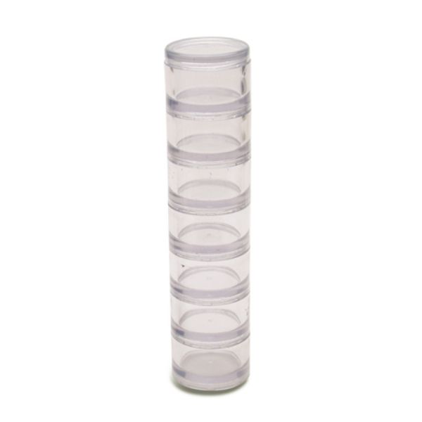 TRA107.00 Stackable Round Trays, Set of 7